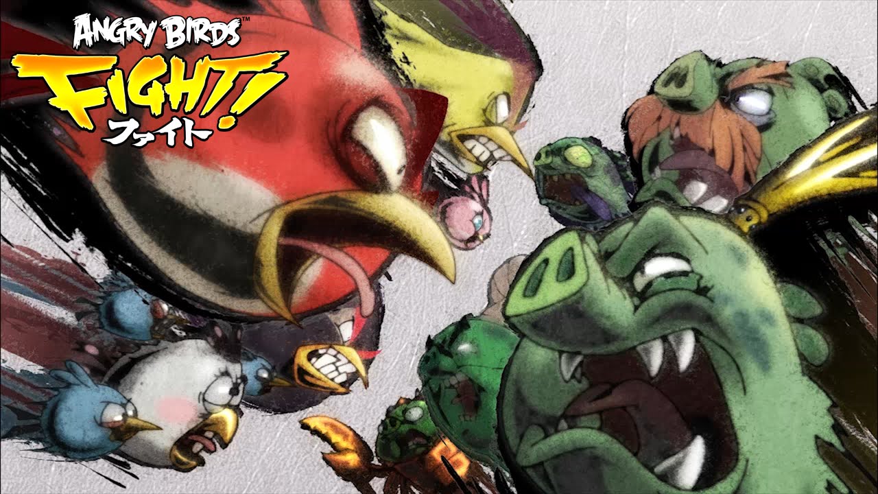 Angry birds fight