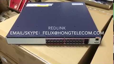 ZTE ZXR10 5960-32DL Switch Video