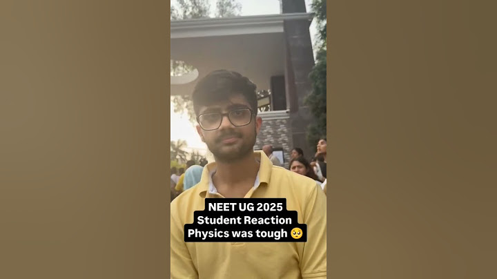 😱 Physics was tough!! Student Reaction | NEET UG Exam 2025