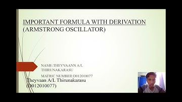Armstrong oscillator