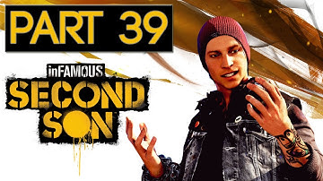 inFAMOUS Second Son Evil Gameplay Walkthrough - Part 39 - inFAMOUS PS4 GAMEPLAY