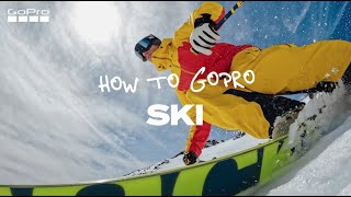 GoPro hero 4 ski La Mongie : où fixer sa GoPro au ski ? 