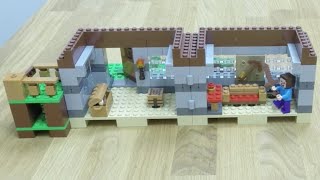 The First Night - LEGO Minecraft - Rebuild 21115