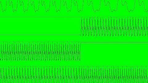 Tandy Color Computer - Country (Oscilloscope)