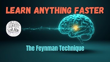 How To Learn Anything Faster (The Feynman Technique Explained Simply)