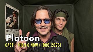Platoon (1986) Cast:  Then & Now |🎖️📸 They Were SO Young... | movie platoon