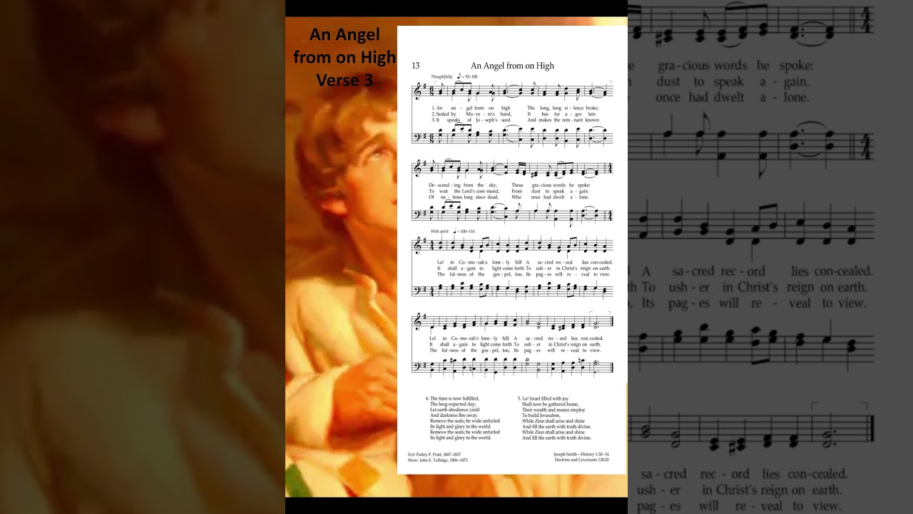 "An Angel from on High" - Verse 3 
