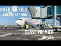 TRIP REPORT: Aeromexico B738 (CLASE PREMIER) | Culiacan - Ciudad de Mexico | Reseña de vuelo 4K