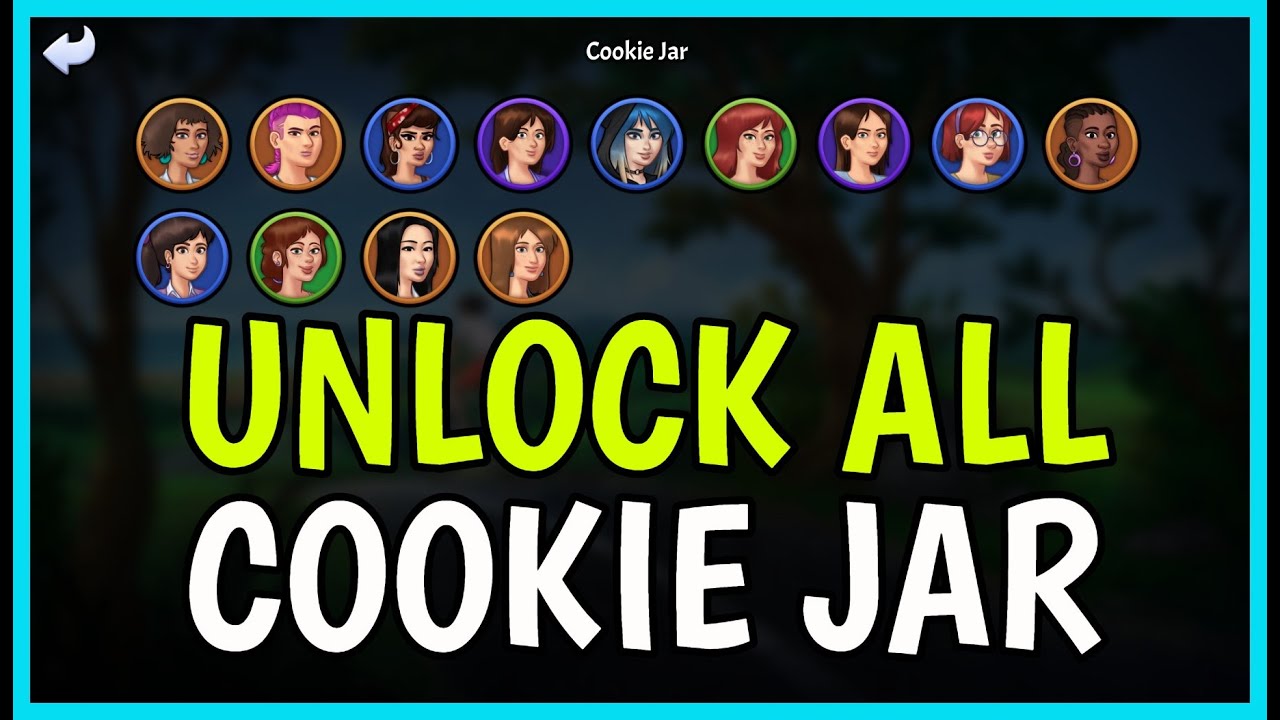 SUMMERTIME SAGA UNLOCK ALL COOKIE JAR Guide YouTube