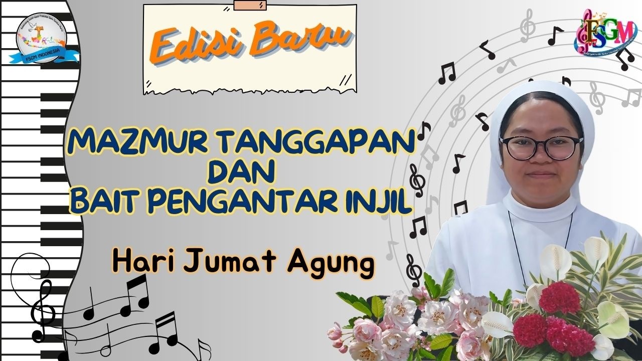 MAZMUR TANGGAPAN JUMAT AGUNG. 3 APRIL 2026. EDISI BARU