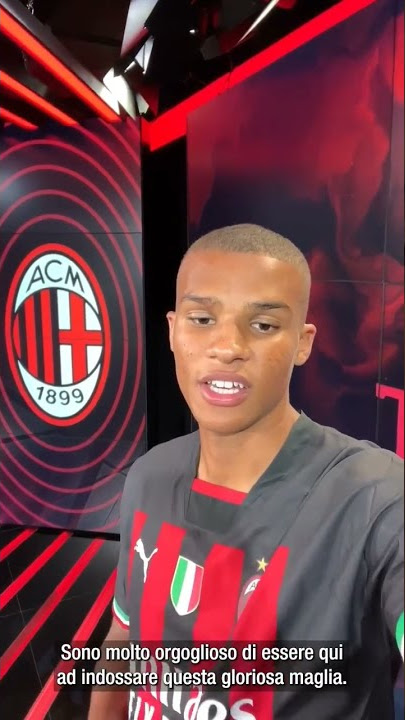 Malick Thiaw is Milan new player ❤🖤 #acmilan