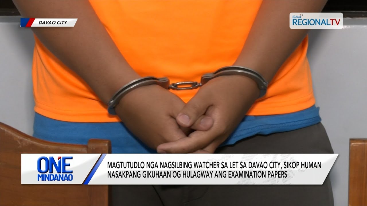 Учитель, наблюдавший за LET, арестован за фотографирование экзаменационных работ | One Mindanao