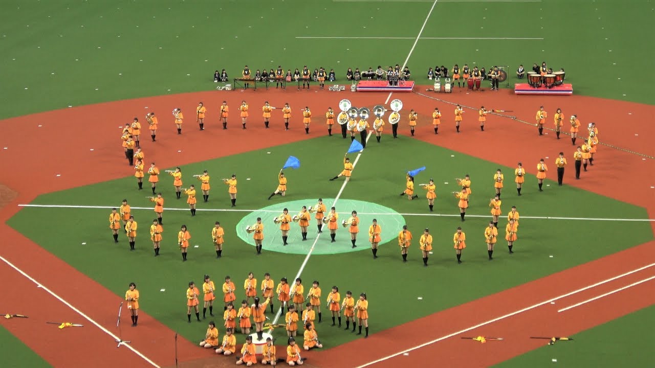 京都橘高校【全景Ver】第58回3000人の吹奏楽