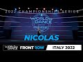 Nicolas asinas  frontrow  world of dance rome 2022  wodrm22