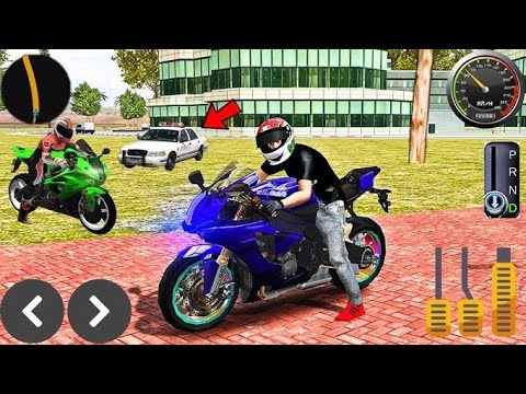 New bike R15 bike race#3dgaming video game#gaming - YouTube
