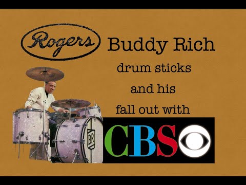 Buddy Rich - drum sticks and CBS fall out w/ Ben Strauss