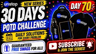 Unstop POTD Day 70 Solution 🔥| Secret Message Decoder | Guaranteed Swag Prizes 🎁