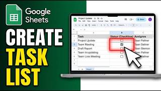 How to Create Task List in Google Sheets (Quick Guide)