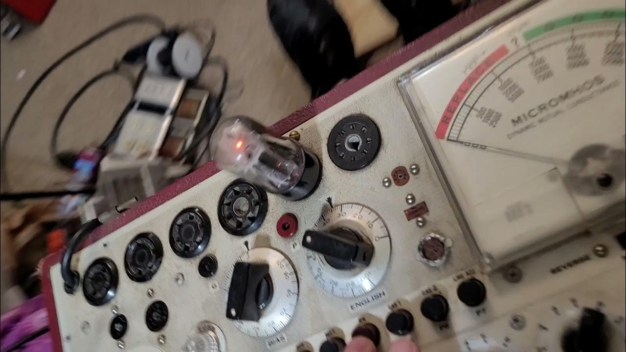 12ax4 hickok 600a - YouTube