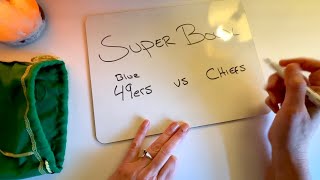 Final Super Bowl Pick and Sports Trivia Questions - ASMR Soft Spoken