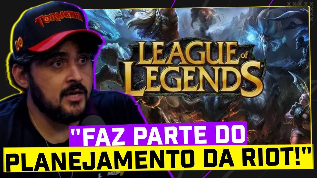 O shape de jogador de lol ta mudando 