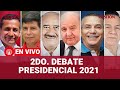 2do Debate Presidencial JNE 2021: De Soto, Urresti, Humala, Castillo y más exponen sus propuestas