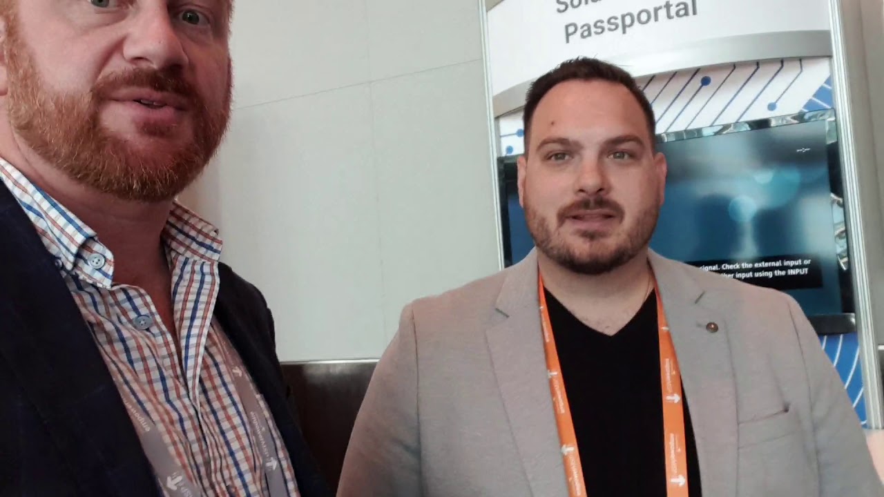 New Meeting Colin Knox of Passportal at the SolarWinds EmpowerMSP Conference