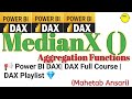 📢 1.16 - MedianX() DAX Aggregation Functions | DAX Playlist | DAX Complete Course |#powerbi #dax 💎
