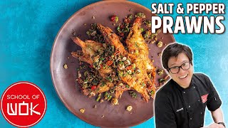 Simple Salt & Sichuan Pepper Prawns Recipe