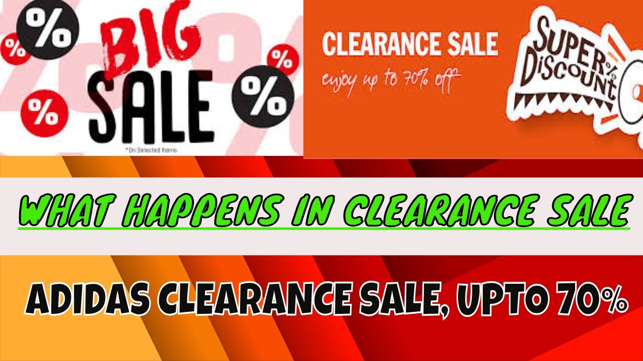 adidas clearance sale