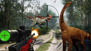 ألعاب صياد الديناصورات 2021 | لعبة Carnivores Dinosaur Hunter Dino World Android Game # 5 screenshot 4