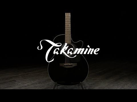 Takamine GF30CE FXC Electro Acoustic, Black | Gear4music demo