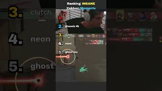 Ranking INSANE Zekken Moments 🔥⚡