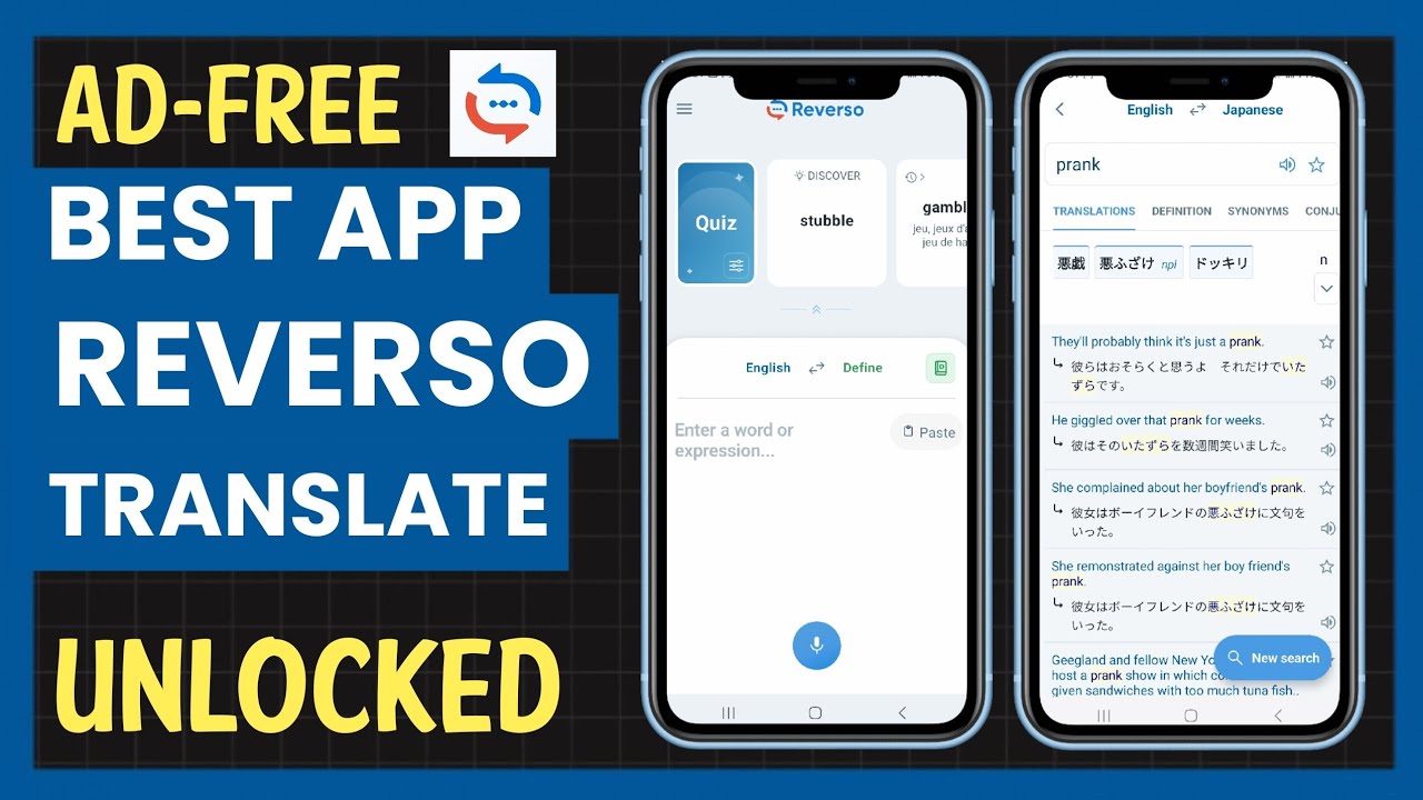 Best Free Reverso Translate App for Android - YouTube