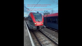 [HD] Trein/Cabinerit  Merwedelingelijn Dordrecht - Geldermalsen 13-08-2022