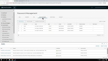 VMware Cloud Foundation -  Password Management