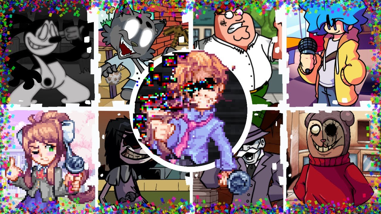 Null And Void but Every Turn a Different Character Sings It / FNF Corruptión NULL Week (+FLP)