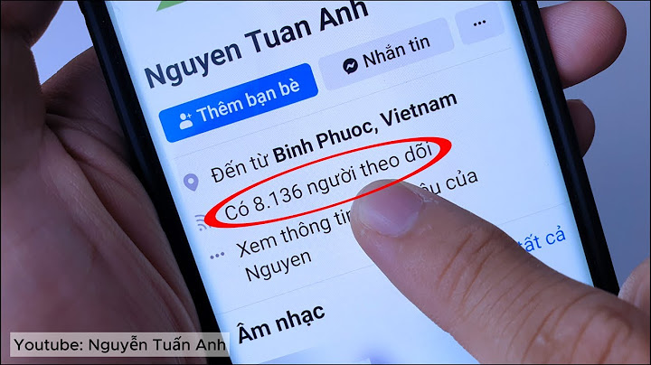 Hướng dẫn cài đặt người theo dõi facebook