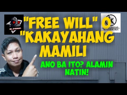 Video: Ano ang kahulugan ng pag-aalok ng malayang kalooban?