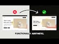 Use these 4 design principles to make your website functionally aesthetic