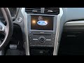 Дистанционный запуск двигателя Ford Fusion USA 2016-2018 доработка