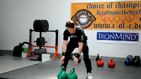 Steve Cotter teaches the Kettlebell Clean