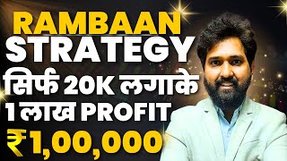 RAMBAAN Strategy | Trade Swing | Bank Nifty Strategies | Option Trading Strategies