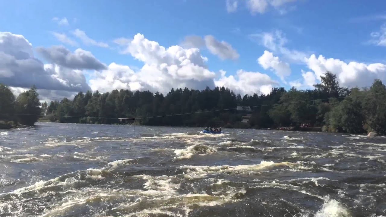 Awesome Russian rafting team training.