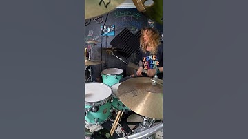 Writing a song drums first, sending to my guitarist, and seeing what happens! #drumming