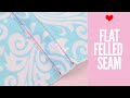 How to Sew a Flat Felled Seam