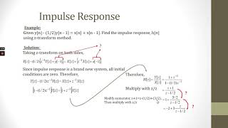 WEEK 5 PART 2 SOLUTION TO DIFFERENCE EQUATION PART 4