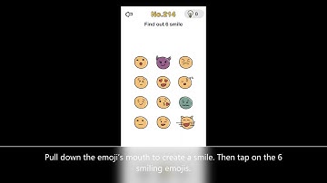 Find out 6 smile Brain Out Level 214
