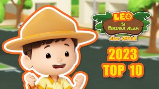 🎀✨ TOP 10 HEWAN PALING POPULER TAHUN 2023! 💯🎉| Leo Si Penjaga Alam | Kartun Anak-anak