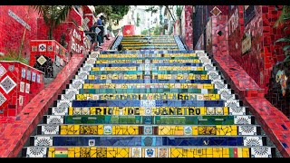 Escadaria Selarón, The Colorful Stairs Of Rio De Janeiro